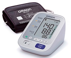 Pulse oximeters, sphygmomanometers and thermometers