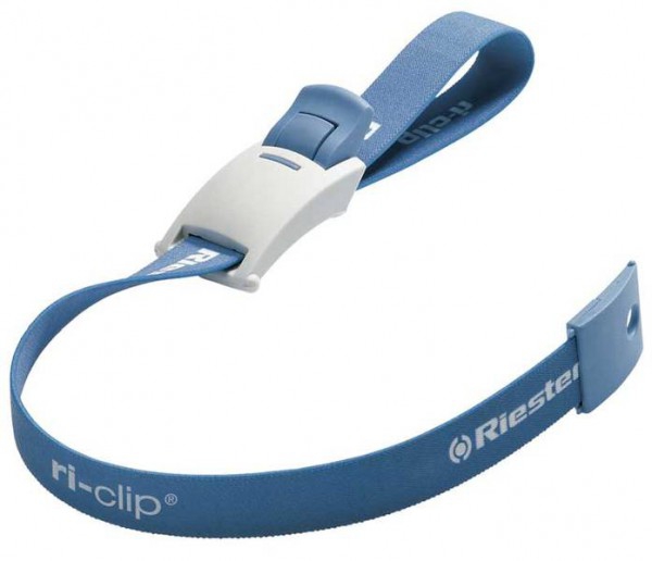 Riester Ri-Clip® Hemostatic Tourniquet for Arm Compression: Latex-free tape, in PE bag