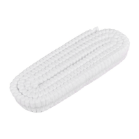 White accordion-shaped disposable sheets (100 units) White accordion-shaped disposable sheets (100 units)