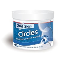 2ND SKIN: Hydrated hydrogel dressings (48 discs of 7.5cm)
