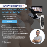 Neuromodulation Seminar with Medkey and Physiokey - In Person - November 29, 2025 Neuromodulation Seminar with Medkey and Physiokey - In Person - November 29, 2025