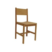 Varnished Beech wood chair for Electrotherapy (without arm support)