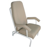 Kinefis Static Geriatric Clinical Ergonomic Chair with fixed seat, backrest and armrests - Great robustness