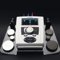 Plexiglas support for Globus DiaCaRe 5000 and Tecar Beauty 6000 equipment Plexiglas support for Globus DiaCaRe 5000 and Tecar Beauty 6000 equipment