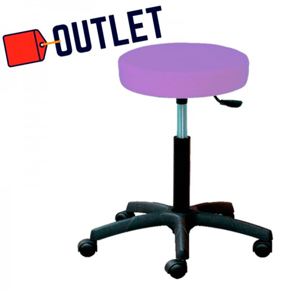 Kinefis Economy stool, low height 44 -57 cm. (Purple)