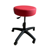 Kinefis Economy Low Stool: Height 44 - 57 cm (Red) - DISPLAY Kinefis Economy Low Stool: Height 44 - 57 cm (Red) - DISPLAY