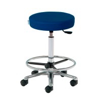 Kinefis Elite high stool: Gas elevation and height of 59 - 84 cm with footrest (Various colors available)