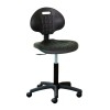 Kinefis Economy polyurethane stool: With backrest and medium height of 55 - 75 cm