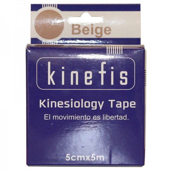 Neuromuscular Bandage - Kinefis Kinesiology Tape Beige 5 cm x 5 meters