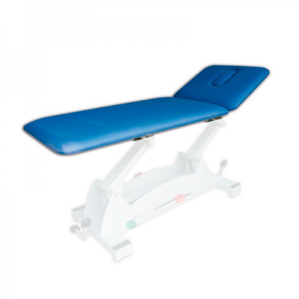 Upholstery for Kinefis treatment tables, with face hole and face plug, 194 x 62 cm