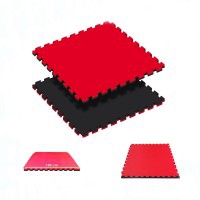 Reversible Tatami Puzzle Kinefis color black - red (thickness 40 mm)