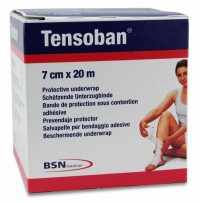 Tensoban 7 cm x 20 meters: Translucent polyurethane bandage for pre-bandages and/or padding
