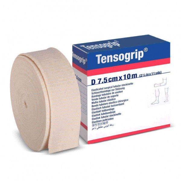 Tensogrip D Thick Arms and Legs: Compressive Tubular Bandage with cotton (7.5 cm x 10 meters)