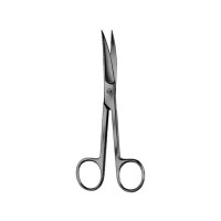 Surgery scissors, curve, Acute / Aguda. 15 cm. German quality. (While stocks last)