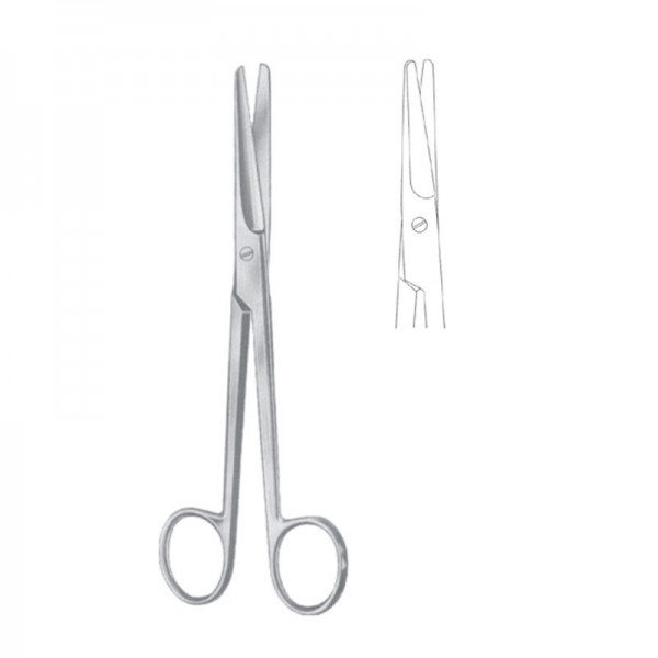 Kinefis Straight Tip Mayo Surgery Scissors 17 cm