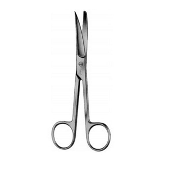 Kinefis Surgery Scissors, Curve, Punta Aguda / Roma