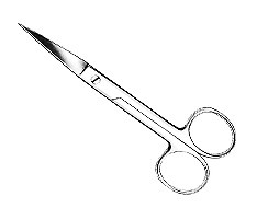 Podiatric scissors