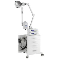 Multifunction tower with five magnification magnifying glass and Kpsule vaporizer: Four drawers and two side doors Multifunction tower with five magnification magnifying glass and Kpsule vaporizer: Four drawers and two side doors
