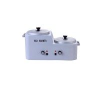 Twinwaxer double hot wax melter: With independent thermostat and 5 liter capacity