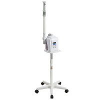 Chromium digital ozone steamer: Ideal for facial treatments (capacity 1.3 liters)