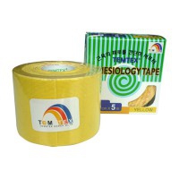 Temtex Kinesiology tape color yellow (5cm x 5m) Temtex Kinesiology tape color yellow (5cm x 5m)