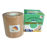 Temtex Kinesiology tape color Beige 7.5cm X 5m