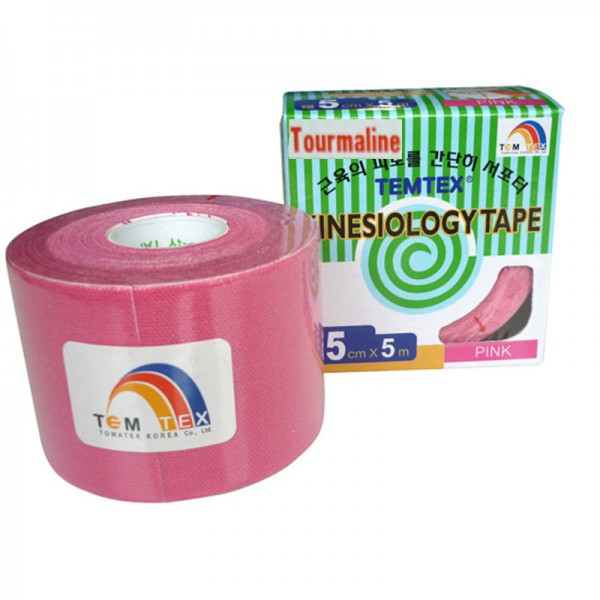 Kinesiology Tape Tourmaline Pink (5cm X 5m) Kinesiology Tape Tourmaline Pink (5cm X 5m)