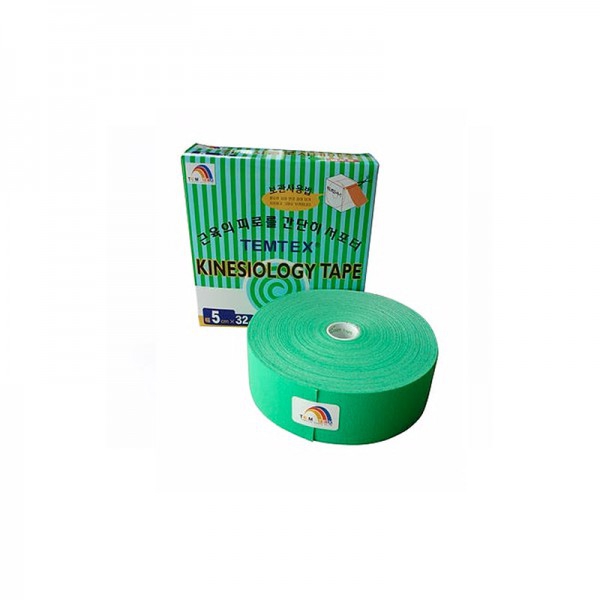 Neuromuscular bandage Temtex green color (5cm X 32m) Neuromuscular bandage Temtex green color (5cm X 32m)