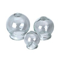 Glass suction cups (3 piece) Glass suction cups (3 piece)