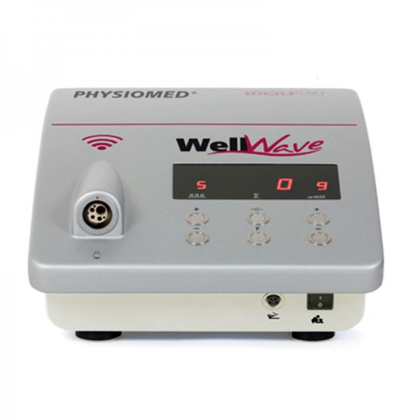 Device for WellWave focused shock wave therapy based on piezoelectric technology