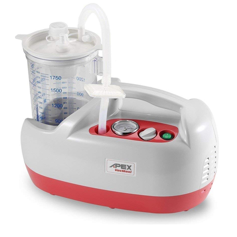 Vacmaxi portable vacuum cleaner (46 l / min) ideal for hospital use and healthcare partner