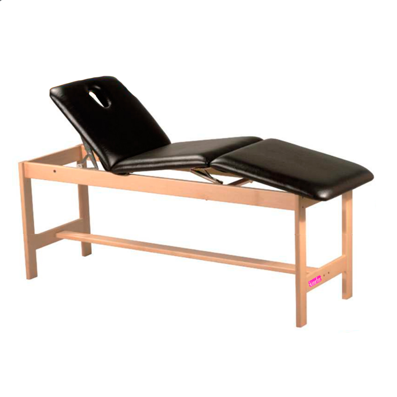 Fixed wooden stretcher, 3 bodies and fixed height kinefis tweed 182 x