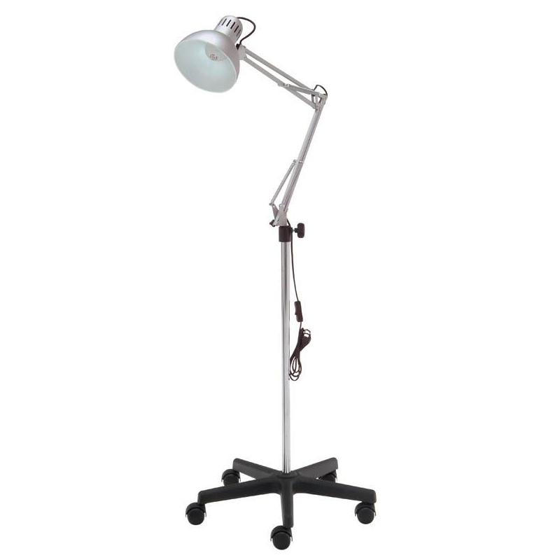 Medical examination lamp with adjustable 100w focus and pvc base