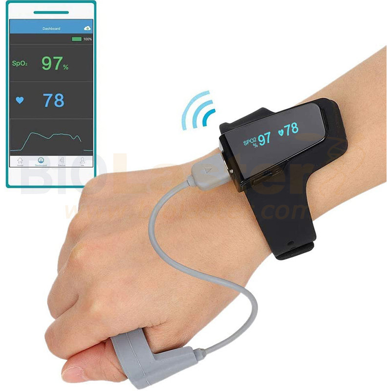 Bcoxygen oxysleep smart wrist pulse oximeter Pulse oximeters
