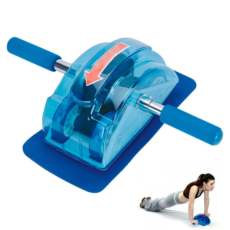 Abdominal wheel roller slide allows more than 18 different exercises