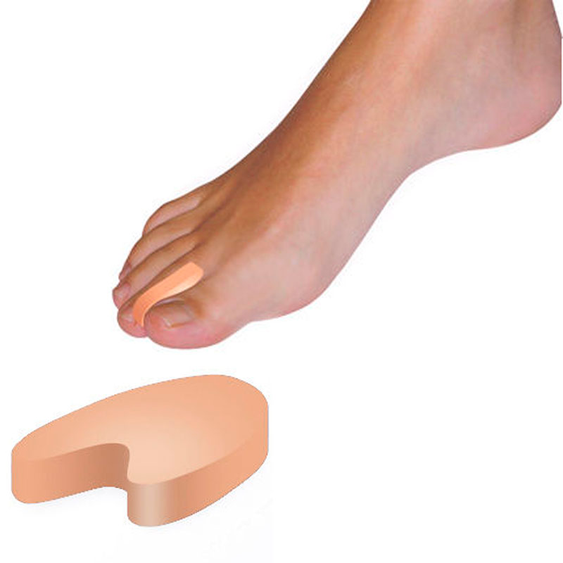 Halfmoon sillicone toe separators (2 units) Protections and