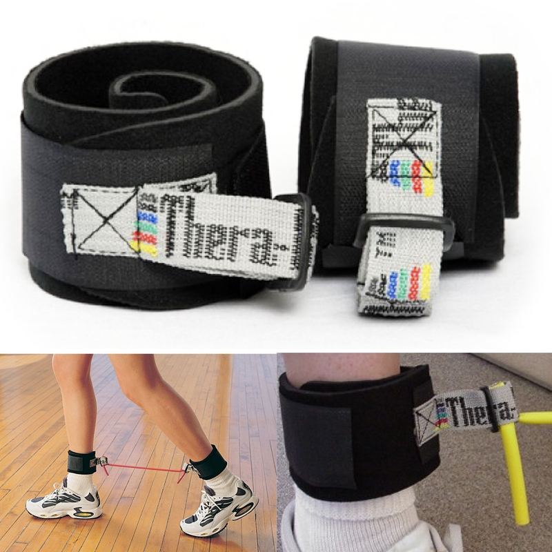 Anklet theraband extremity strap bracelet allow multiple upper and