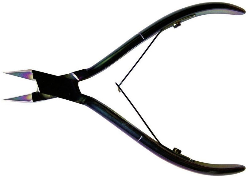 Titanium straighttip nail nippers (11 cm) Podiatry pliers