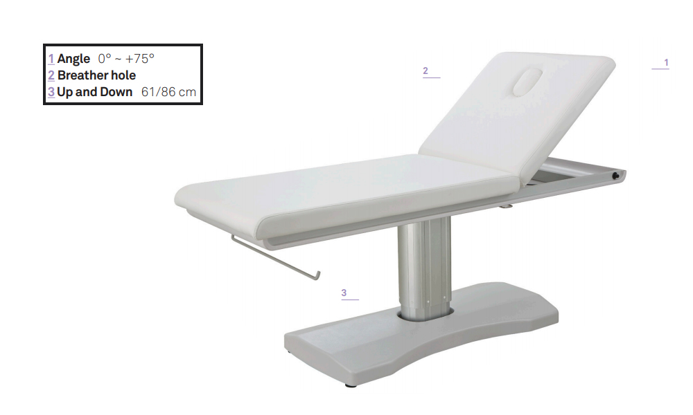 Hern aesthetic stretcher: adjustable elements