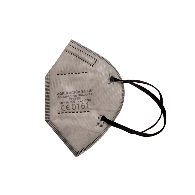 Gray FFP2 masks with European CE certificate (individually bagged box