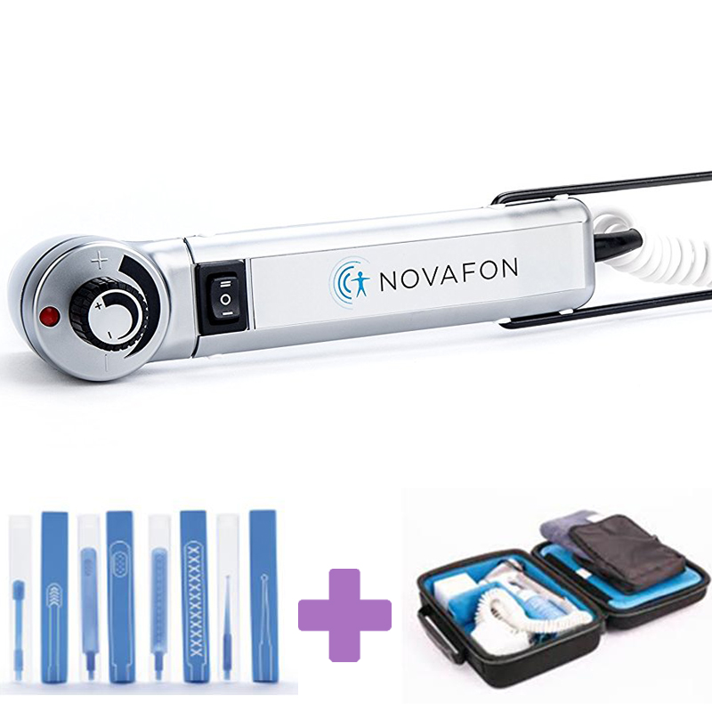 Logopedia novafon pack: novafon pro + intraoral set + briefcase ...