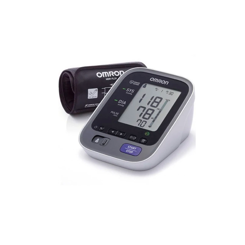 Omron m7 intelli it arm sphygmomanometer with smart cuff, bluetooth