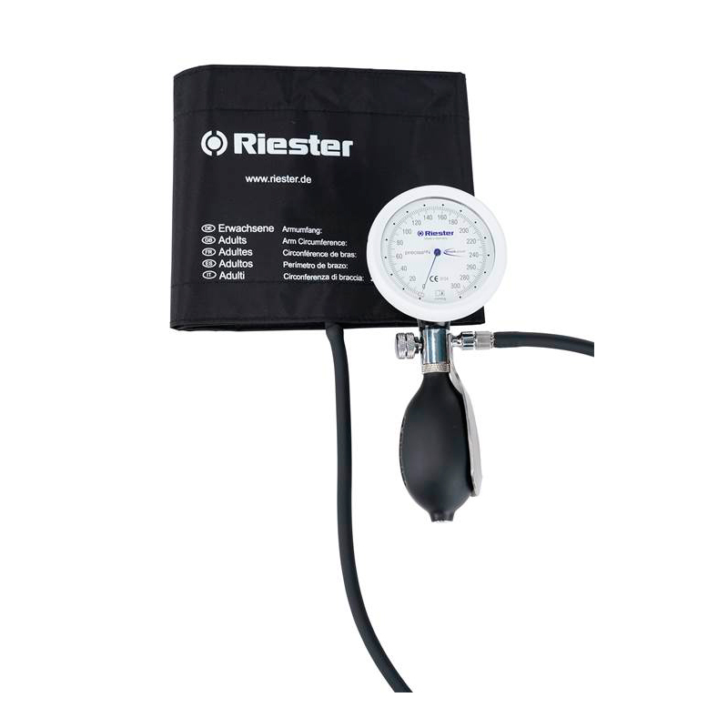Accurate n sphygmomanometer riester shockproof velcro cuff adult